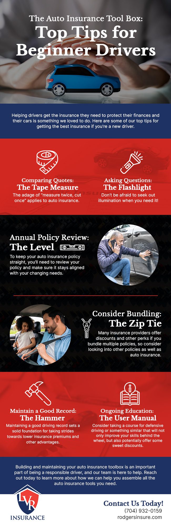 The Auto Insurance Tool Box: Top Tips for Beginner Drivers